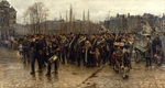 Israëls, Isaac - Transport of colonial soldiers