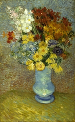 Gogh, Vincent, van - Flowers in a blue vase