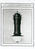 Behrens, Peter - AEG Intensive Flame Arc Lamp