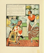 Crane, Walter - Illustration for Fairy Tale Cinderella