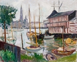 Friesz, Achille-Emile-Othon - Yacht Basin at Sainte-Anne, Antwerp