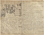 Gogh, Vincent, van - The bedroom, Letter to Paul Gauguin from Arles, Wednesday, 17 October 1888