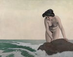 Vallotton, Felix Edouard - Bather at the rock