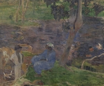 Gauguin, Paul Eugéne Henri - On the Shore of the Lake