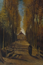 Gogh, Vincent, van - Avenue of poplars in autumn