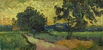 Gogh, Vincent, van - Landscape at Twilight