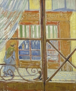 Gogh, Vincent, van - View of a butcher's shop