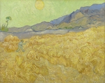 Gogh, Vincent, van - Wheatfield with a reaper