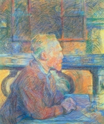 Toulouse-Lautrec, Henri, de - Portrait of Vincent van Gogh