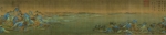 Wang Ximeng - A Thousand Li of Rivers and Mountains (section, 2 part)