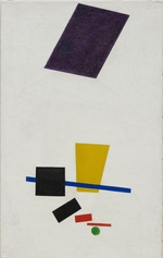 Malevich, Kasimir Severinovich - Painterly Realism of a Football Player (Color Masses in the 4th Dimension)