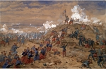 Simpson, William - Attack on the Malakoff redoubt on 7 September 1855