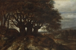 Lievens, Jan - Landscape with three pollard willows
