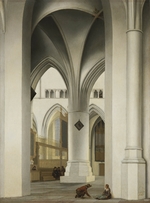Saenredam, Pieter - Choir of the church of St Bavo in Haarlem