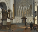 Witte, Emanuel, de - View of the choir of the St John's church in Utrecht