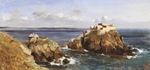 Isabey, Louis Gabriel Eugène - View of the fort de Bertheaume