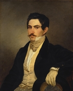 Briullov, Karl Pavlovich - Portrait of Nikolay Alexeevich Okhotnikov