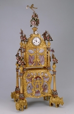 Cox, James - Table clock with a necessaire and a musical mechanism