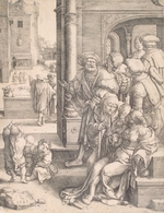Leyden, Lucas, van - Virgil in the basket