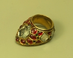 Indian Art - Ceremonial Archery Thumb Ring Belonged to Shah Jahan (Present of King of Persia Nader Shah to Empress Anna)