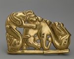 Scythian Art, Collection of Peter the Great - Animals fighting (Belt buckle)