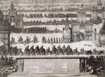Zubov, Alexei Fyodorovich - Triumphal Entry of the Russian Troops into Moscow after the Victories in the Battles at Lesnaya and Poltava