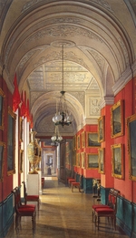 Hau, Eduard - Interiors of the New Hermitage. The Room of the Petersburg Views