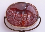 Ancient jewelry - Bull Lying Down