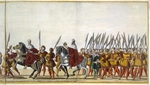 Hogenberg, Nicolas - Ceremonial Procession in Bologna on the Occasion of Charles V's Coronation. Sheet 25-26