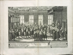 Hackhofer, Johann Cyriak - The Ceremony of Reverence to Joseph I at the Knight's Hall of the Hofburg Palace