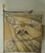 Flags, Banners and Standards - Saint George Flag of the Infantry Regiment at the Time of Nicholas I