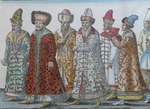 Anonymous - The rulers of Moscow. Grand Duke Ivan III, Vasili III Ivanovich, Ivan IV the Terrible and their Ambassadors (Detail)