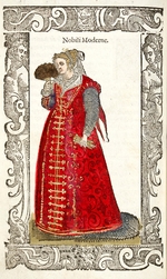 Vecellio, Cesare - Nobili Moderne. From: De gli habiti antichi et moderni