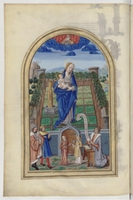 Anonymous - The Virgin Mary. From: Chants royaux en l'honneur de la Vierge au Puy d'Amiens
