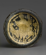West European Applied Art - Bottom of a Vessel with Scene of the Sacrifice of Isaac