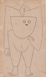 Klee, Paul - Christian ghost (Christliches Gespenst)