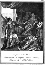 Chorikov, Boris Artemyevich - Dmitry avenged his father's death by murdering Yury. 1325 (From Illustrated Karamzin)