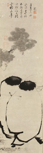 Jakuchu, Ito - Hanshan and Shide