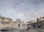 Jongkind, Johan Barthold - The Seine and Notre-Dame