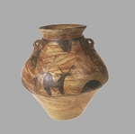 Prehistoric Russian Culture - Amphora with Zoomorphic Painting