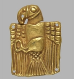 Scythian Art - Gold plaque in the form of a Eagle