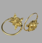 Ancient Russian Art - Gold pendant (Kolt)