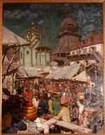Vasnetsov, Appolinari Mikhaylovich - Market. 17th century