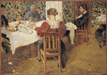 Vuillard, Édouard - A table (Le Dejeuner)