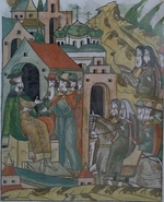 Anonymous - Appointment of Metropolitan Zosimus (From the Illuminated Compiled Chronicle)