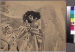 Vrubel, Mikhail Alexandrovich - Tamara's Dance. Illustration to the poem The Demon by Mikhail Lermontov