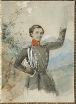 Corradini, G.V. - Portrait of Semyon Dmitrievich Lisanevich (1822-1877)