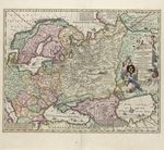 Visscher, Nicolaes - Map of Russia