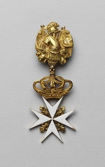 Orders, decorations and medals - The Maltese cross of Maria Fyodorovna