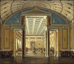 Hau, Eduard - Interiors of the New Hermitage. The Room of Cameos